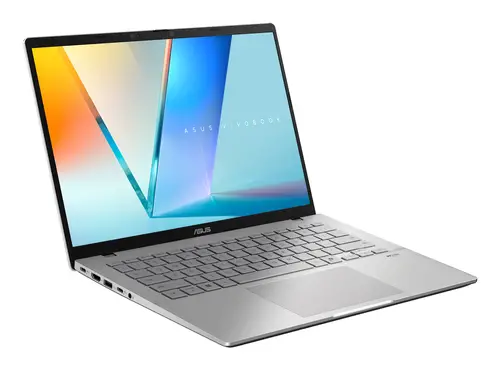 Vivobook S14 S3407CA-LY125 - Ordenador Portátil 14" WUXGA (Intel Core Ultra 7 255H, 16GB RAM, 512GB SSD, Arc 140T, Sin Sistema Operativo) Plata Fría - Teclado QWERTY español - Imagen 7