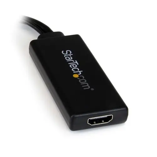 Adaptador VGA a HDMI con audio y alimentación USB  Conversor VGA a HDMI portátil  1080 p - Imagen 2