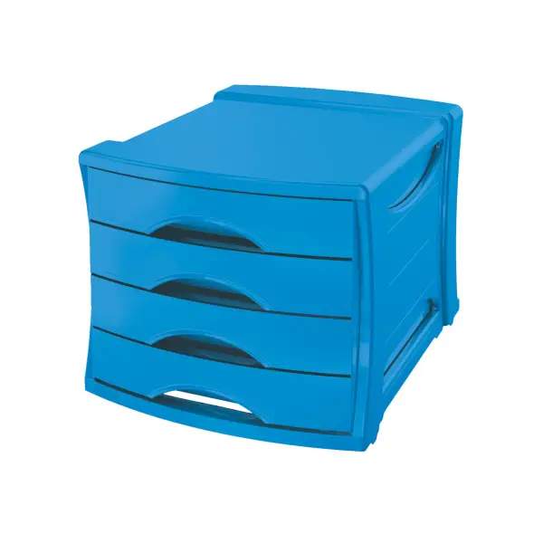 Vivida archivador organizador Poliestireno Azul