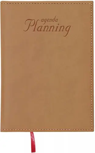 AGENDA PLANNING PERPETUO DÍA PÁGINA 21 X 29 CM CÁMEL DOHE 12133