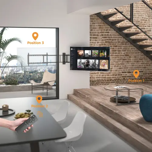 Soporte giratorio motorizado para TV de 32"-75 - Imagen 8