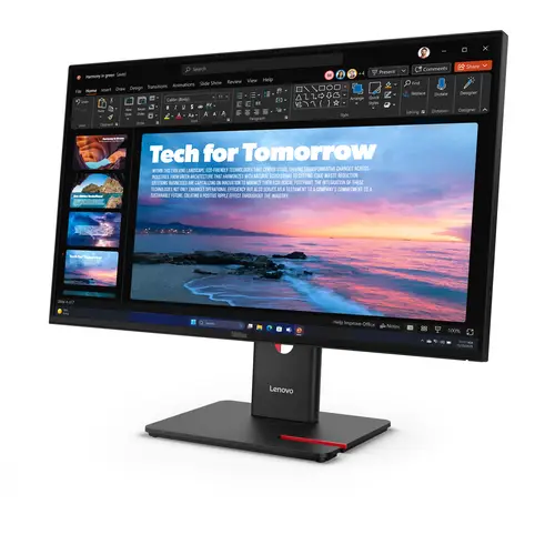 ThinkVision T27QD-40 LED display 68,6 cm (27") 2560 x 1440 Pixeles Wide Quad HD Negro - Imagen 2