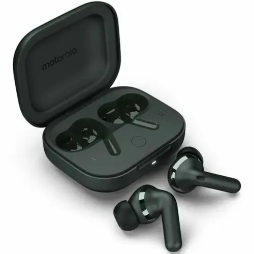 Moto Buds+ Auriculares Inalámbrico Dentro de oído Llamadas/Música/Deporte/Uso diario Bluetooth Gris - Imagen 1