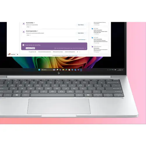 EliteBook 8 G1i 14 inch Notebook Next Gen AI PC Wolf Pro Security Edition Copilot+ PC Intel Core Ultra 7 258V Portátil 35,6 cm (14") WUXGA 32 GB LPDDR5x-SDRAM 1 TB SSD Wi-Fi 7 (802.11be) Windows 11 Pro Plata - Imagen 13