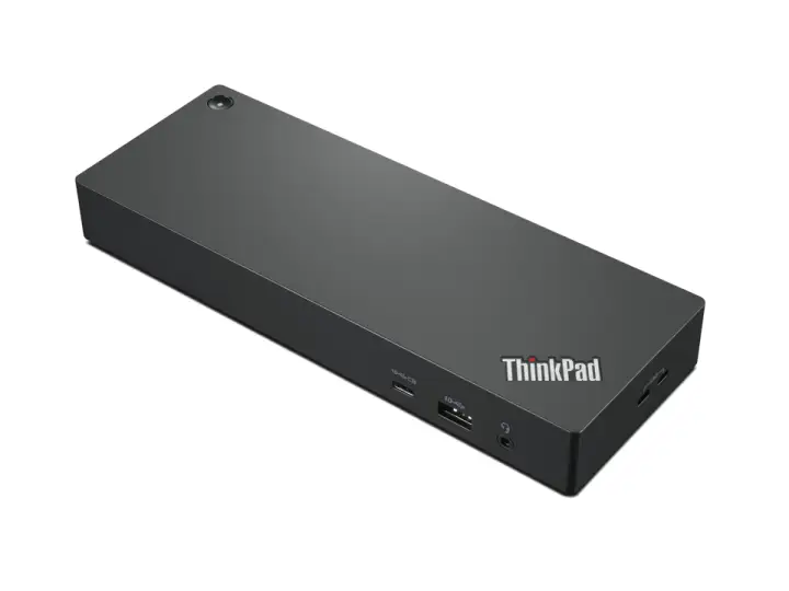 40B00300EU base para portátil y replicador de puertos Alámbrico Thunderbolt 4 Negro, Rojo