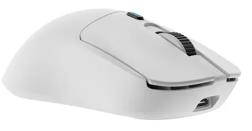 Gaming Ratón W03 Blanco Ultraligero Inalámbrico Recargable RF+BT USB-C 10000Dpi 57grs - Imagen 4