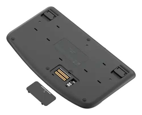 Wave Keys, teclado ergonómico inalámbrico con reposamanos acolchado, escritura cómoda y natural, Easy-Switch, Bluetooth, Logi Bolt, multisistema operativo, Windows/Mac,QWERTY Español, Grafito - Imagen 4