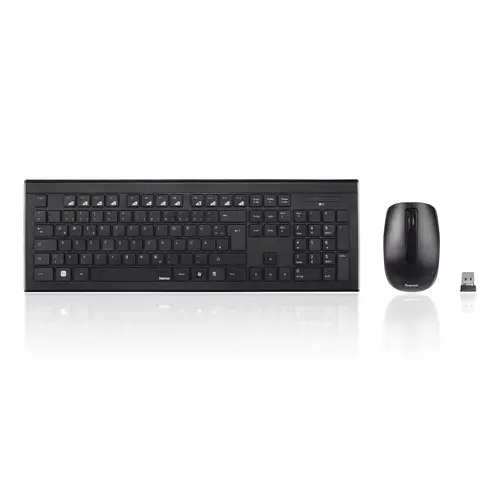 69182664 teclado Ratón incluido Hogar RF inalámbrico QWERTY Español Negro - Imagen 6