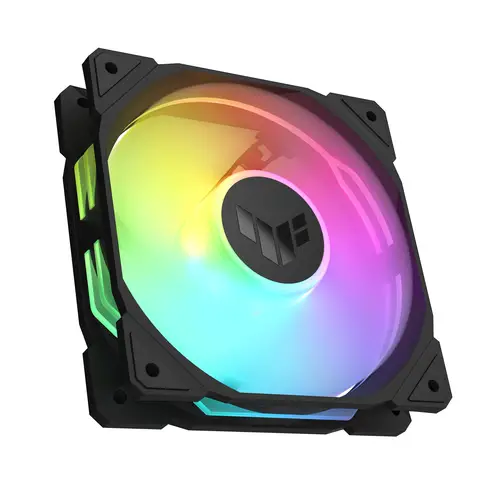 TUF Gaming TR120 ARGB Reverse Fan - Single Pack Carcasa del ordenador Ventilador 12 cm Negro - Imagen 1