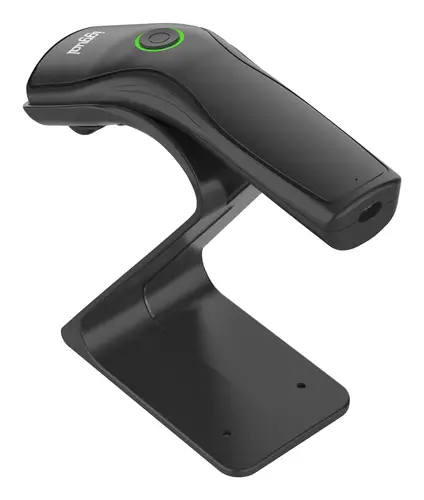 iggual Lector código barras 1D USB botón soporte - Imagen 2