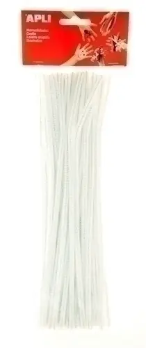 LIMPIA PIPAS APLI BLANCO 30 cm. B/50 - Pack de 5 unidades