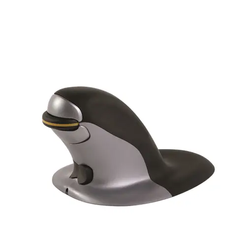 Penguin ratón Oficina Ambidextro RF inalámbrico Laser 1200 DPI - Imagen 1