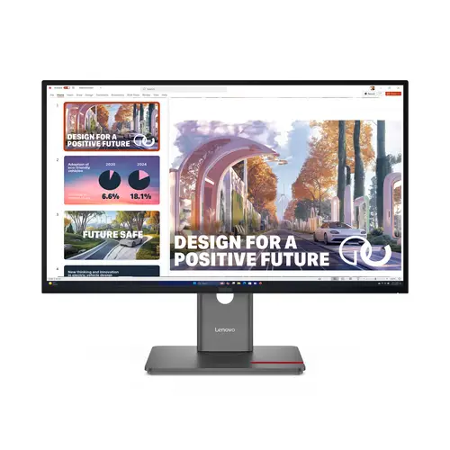 ThinkVision P27QD-40 LED display 68,6 cm (27") 2560 x 1440 Pixeles Wide Quad HD Negro - Imagen 1