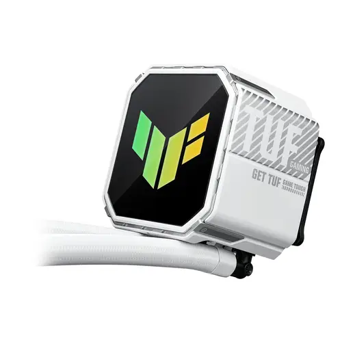 TUF Gaming LC III 360 ARGB White Edition Carcasa del ordenador Sistema de refrigeración líquida todo en uno 12 cm Blanco - Imagen 9
