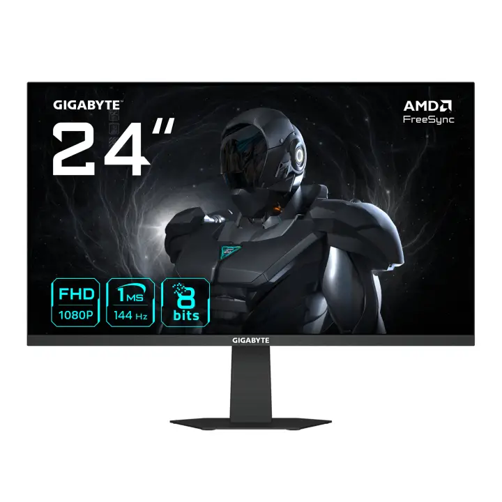 GS24F14 Monitor Gaming 24 FHD - 1920 x 1080, 144Hz, 1ms, 300 cd/m², HDMI 1.4, DisplayPort 1.2