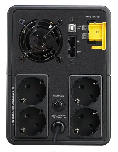 BX1600MI-GR sistema de alimentación ininterrumpida (UPS) Línea interactiva 1,6 kVA 900 W 4 salidas AC - Imagen 2