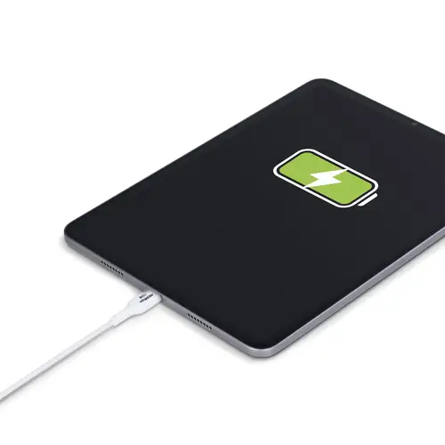Cable de Carga USB-A a USB-C Blanco de 2m - Cable de Carga USB Tipo C - Carga Rápida de 3A - Cable de Transferencia de Datos USB 2.0 - TPE - Imagen 8