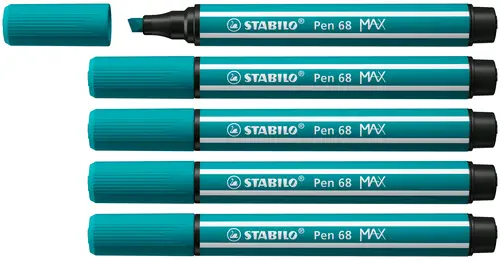 Pen 68 MAX rotulador Turquesa 5 pieza(s) - Imagen 1