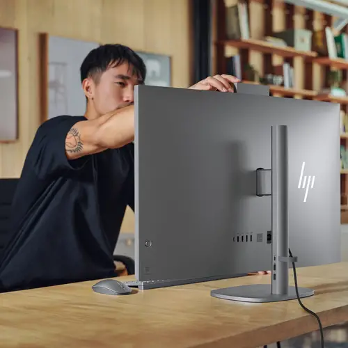 OmniStudio X All-in-One Desktop Next Gen AI 32-c1009ns PC Copilot+ PC Intel Core Ultra 7 258V 80 cm (31.5") 3840 x 2160 Pixeles PC todo en uno 32 GB LPDDR5x-SDRAM Windows 11 Home Wi-Fi 7 (802.11be) Plata - Imagen 11