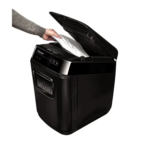 AutoMax 200M triturador de papel Microcorte Negro - Imagen 4