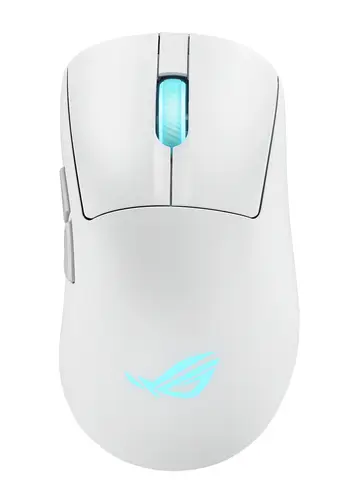 ROG Keris II Origin WHT ratón Juego mano derecha RF Wireless + Bluetooth + USB Type-A Óptico 42000 DPI - Imagen 1