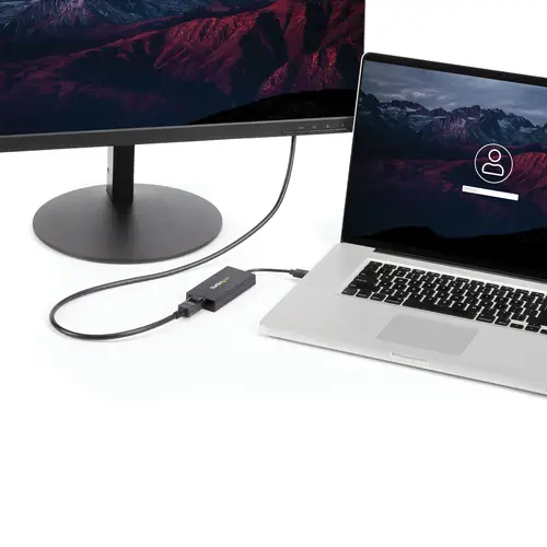 Adaptador USB 3.0 a DisplayPort 4K Ultra HD - Certificado por DisplayLink - Convertidor de Vídeo con Tarjeta Gráfica Externa - Mac y Windows - Imagen 4