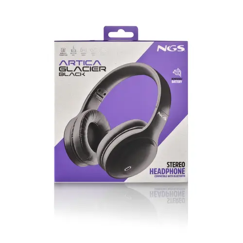 ARTICA GLACIER BLACK Auriculares Inalámbrico y alámbrico Diadema Llamadas/Música/Deporte/Uso diario Bluetooth Negro - Imagen 7