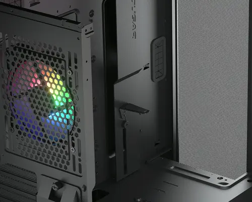 CGR-5AD1B-AIR-RGB Midi Tower Negro - Imagen 9