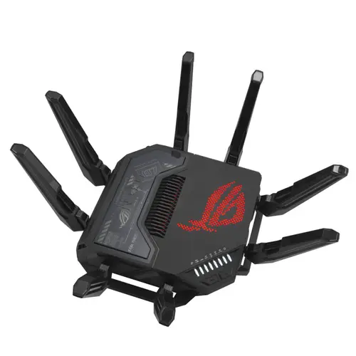 ROG Rapture GT-BE98 router inalámbrico 10 Gigabit Ethernet Quad-band (2.4 GHz / 5 GHz-1 / 5 GHz-2 / 6 GHz) Negro - Imagen 5