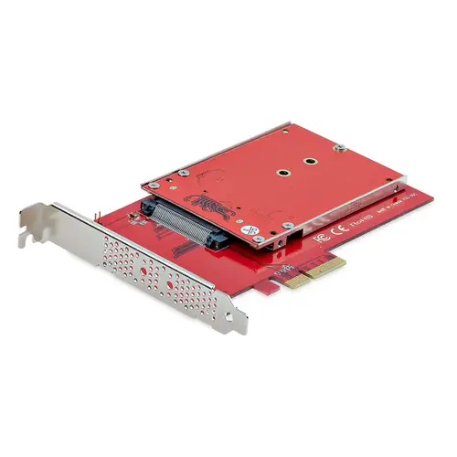 Adaptador M.2 a U.3 para SSDs M.2 NVMe - Conversor Adaptador de Host de Unidad M.2 PCIe a U.3 de 2,5 (SFF-TA-1001) - Cumple con TAA - Imagen 6