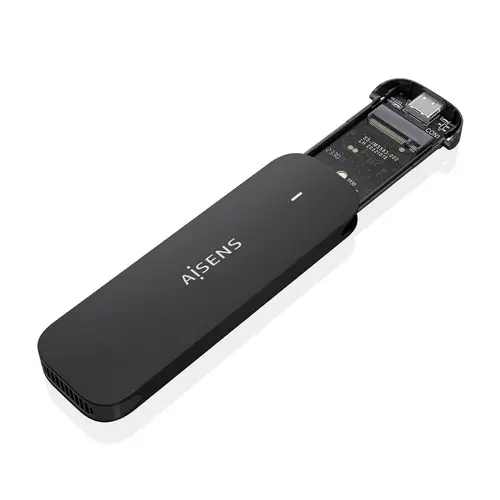 Caja Externa M.2 (NGFF) ASM2-024B NVMe a USB3.2 Gen2, Negra - Imagen 2