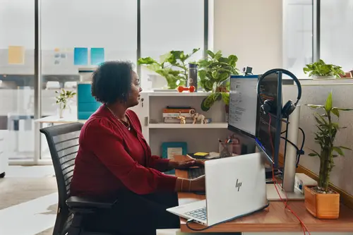 Auriculares estéreo Blackwire 3325 con certificación Microsoft Teams USB-C + Conector de 3,5 mm + Adaptador USB-C/A - Imagen 3