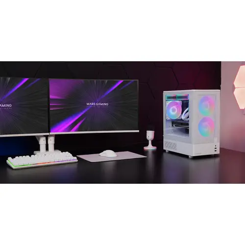 MC-ONYXW Mini Tower Blanco - Imagen 5