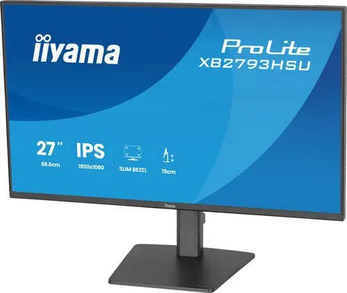 ProLite XB2793HSU-B1 pantalla para PC 68,6 cm (27") 1920 x 1080 Pixeles Full HD LED Negro - Imagen 7