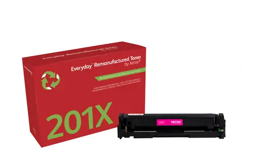 Remanufacturado Everyday Tóner Everyday Magenta remanufacturado de Xerox es compatible con HP 201X (CF403X), Capacidad alta - Imagen 1