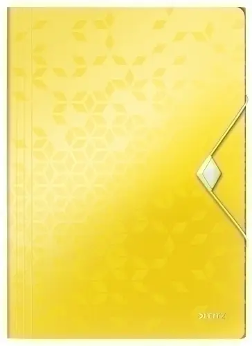 CARPETA SOLAP.LEITZ WOW PP A4 AMARILLO