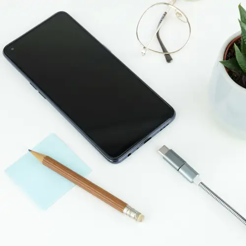 Adaptador USB-C a Micro USB, USB-C/M-Micro B/H, Aluminio, Gris - Imagen 4