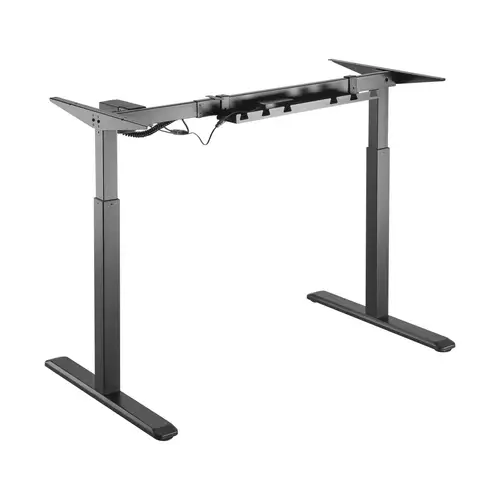 Bastidor De Escritorio Motorizado, Altura Ajustable Con Panel De Control, 80kg, Negro - Imagen 5