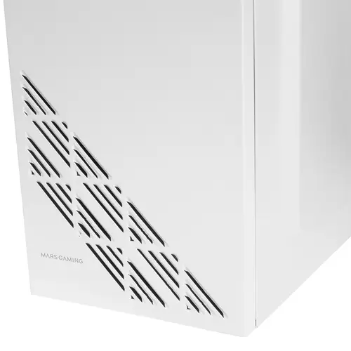 MC100W - Caja Gaming ATX, ventilador 90mm FRGB, ventilación convect-cool, color blanco - Imagen 5