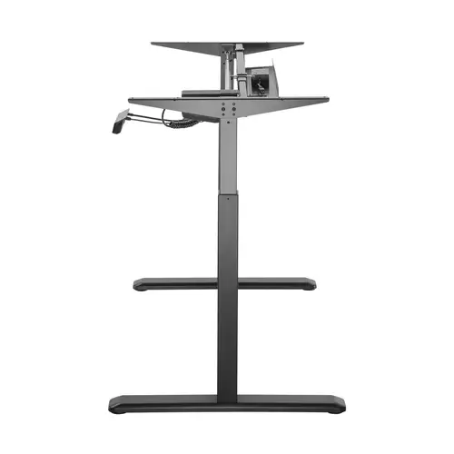 Bastidor De Escritorio Motorizado, Altura Ajustable Con Panel De Control, 80kg, Negro - Imagen 6