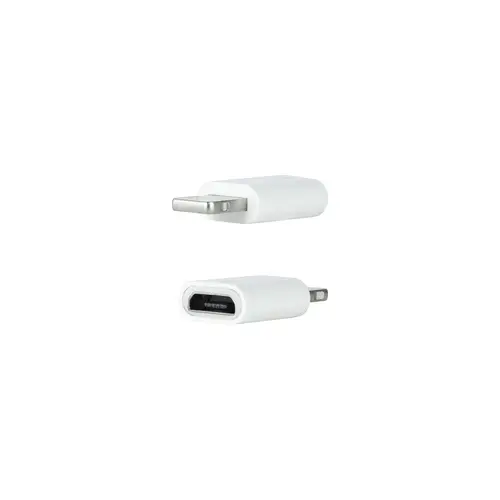 Adaptador Lightning a Micro USB, Lightning/M-Micro B/H Blanco - Imagen 2