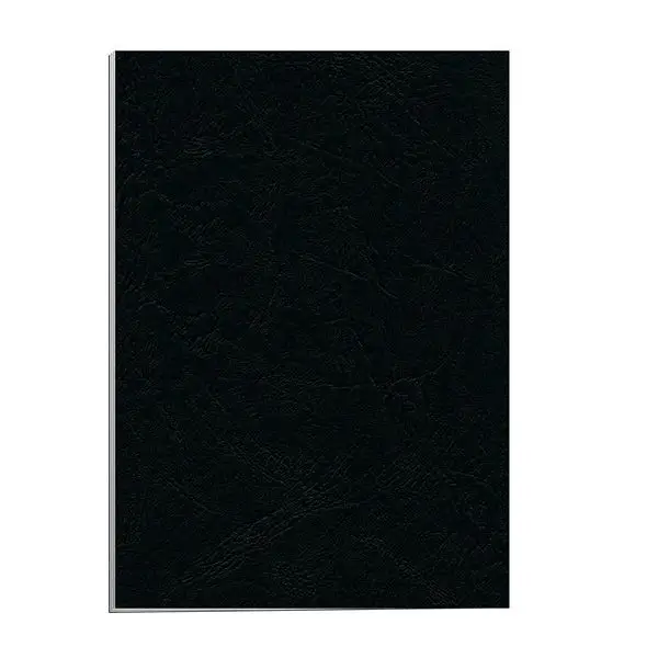 5135701 cubierta A4 Cartón, Imitación piel Negro 50 pieza(s)