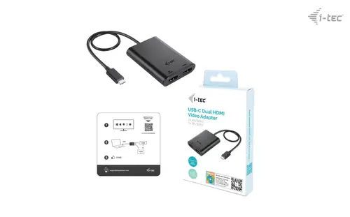 USB-C Dual 4K/60Hz (single 8K/30Hz) HDMI Video Adapter - Imagen 4