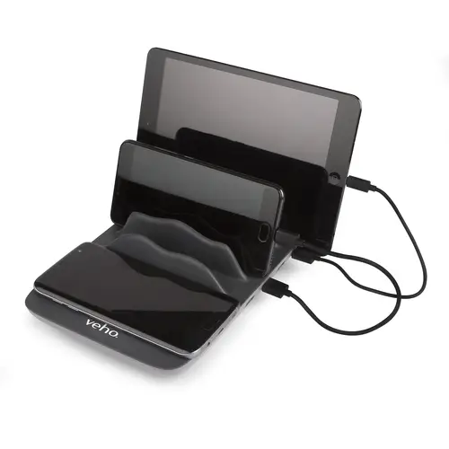 TA-7 Smartphone Negro Corriente alterna Cargador inalámbrico Interior - Imagen 4