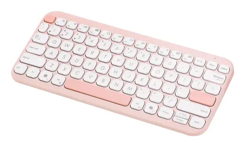 Marshmallow Keyboard KW100 teclado Hogar Bluetooth QWERTY Rosa - Imagen 3
