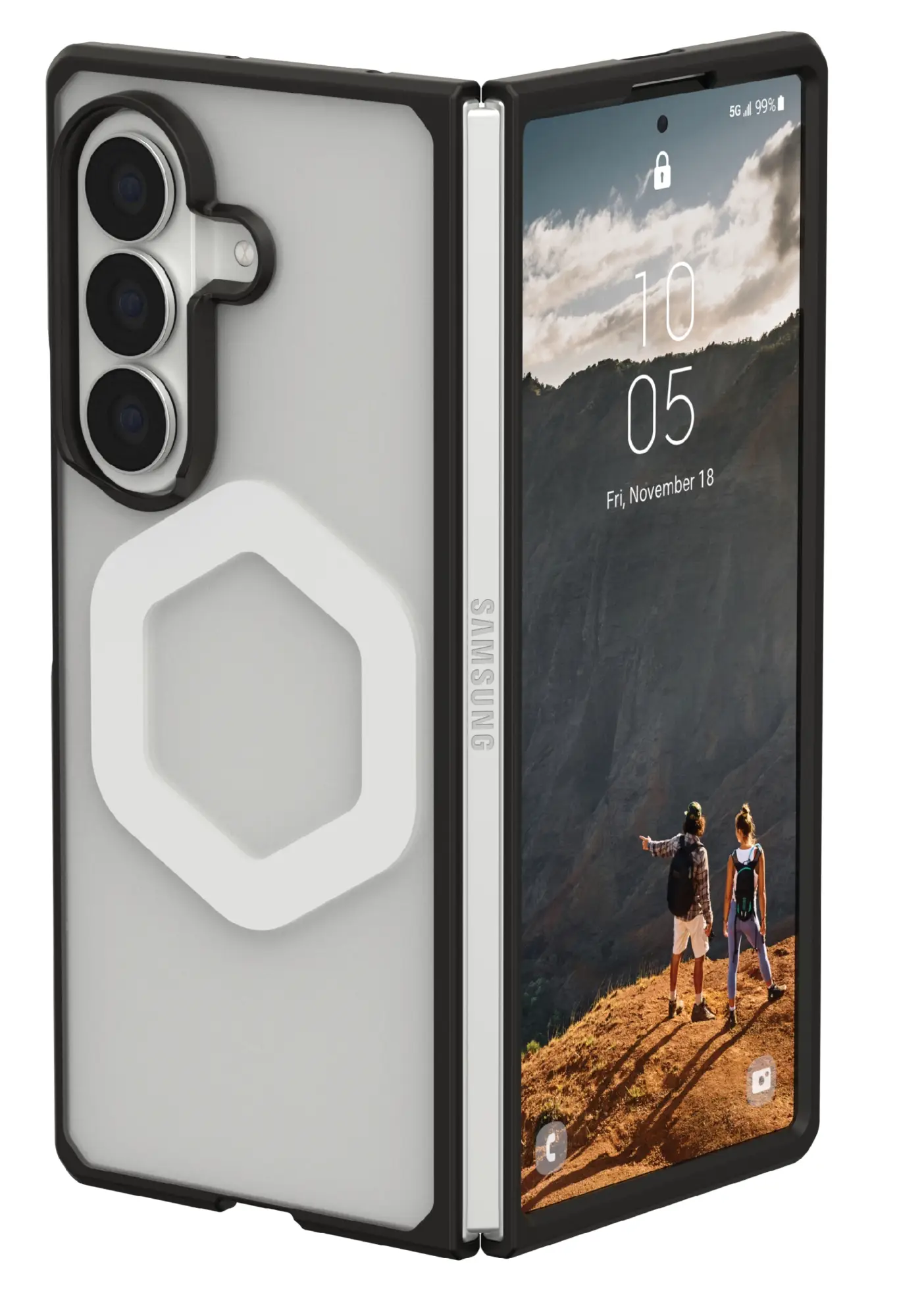 214560114343 funda para teléfono móvil 20,3 cm (8") Blanco