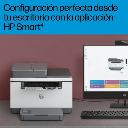 LaserJet M234sdn Multifunction Blanco y negro Impresora, Solo Ethernet  Fotocopiadora, escáner - Imagen 10