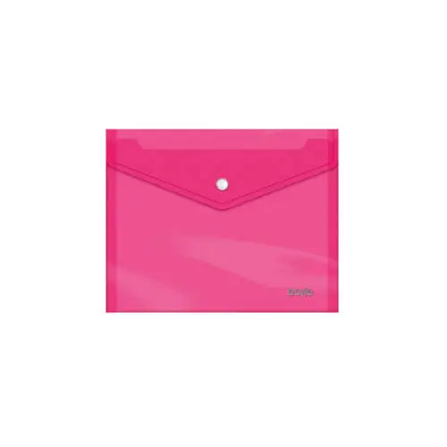SOBRES POLIPROPILENO BROCHE ROSA A5 APAISADO 215X170 DOHE 91484