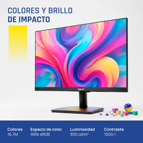 Monitor 24" 120Hz 1ms MM Mini PC Teseracto - Imagen 8