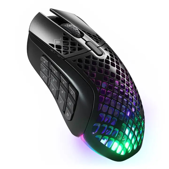 Aerox 9 ratón Juego Ambidextro RF Wireless + Bluetooth Óptico 18000 DPI